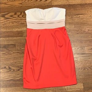 Ark & Co Strapless Multi Color Dress - Size Small